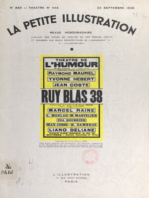 cover image of Ruy Blas 38